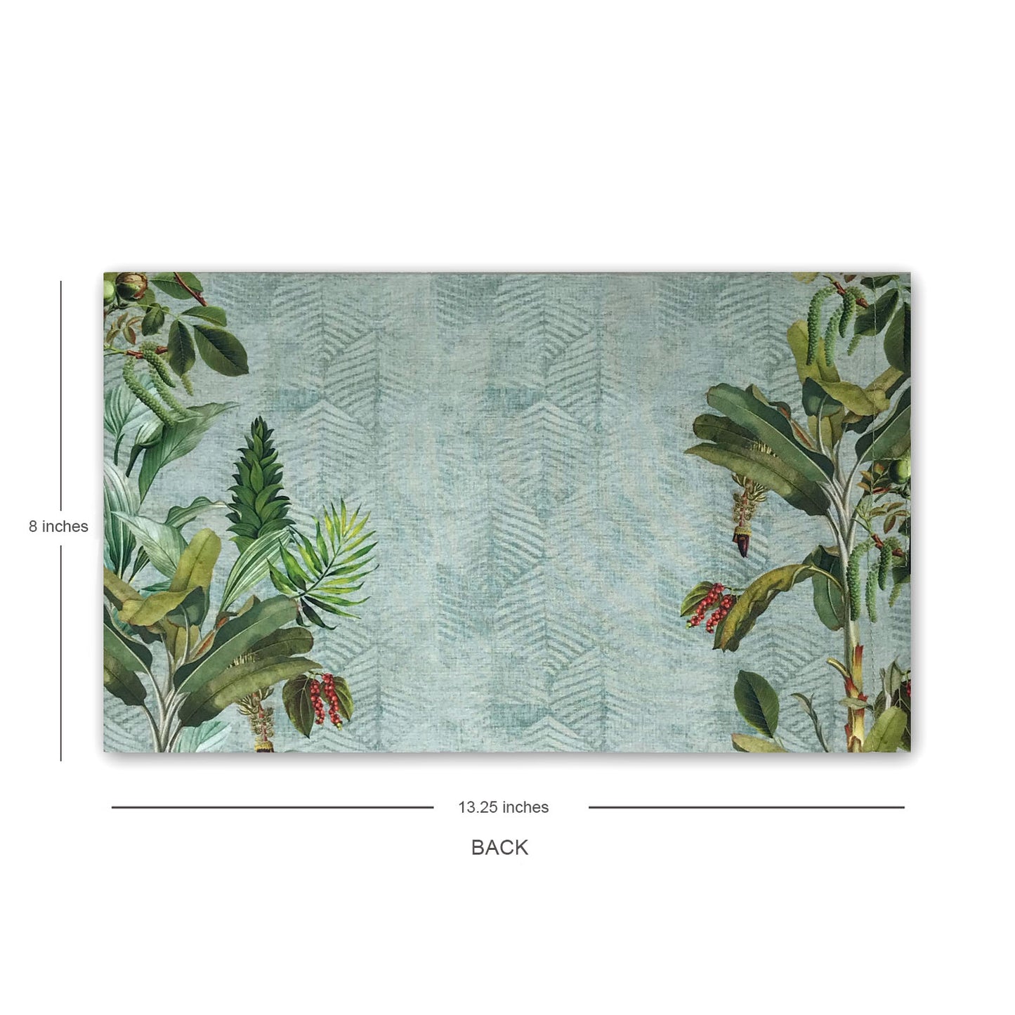 Tropical Elephant Fabric Tissue Box Cover
