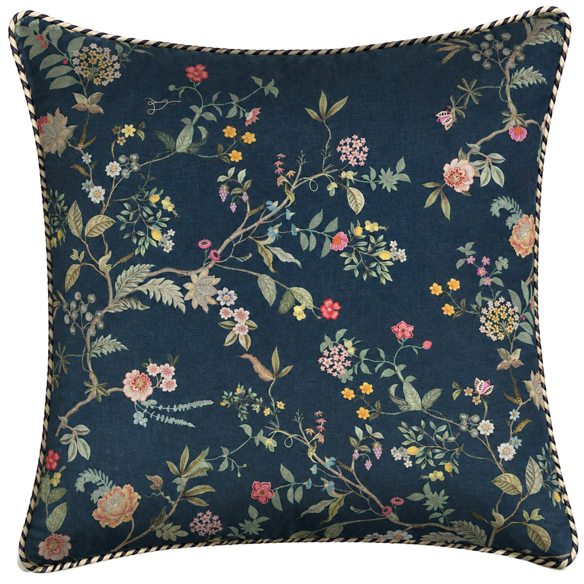 Midnight Chintz Bloom Cushions Cover