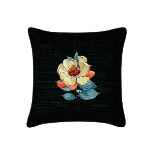 Midnight Magnolia Cushion Cover Small