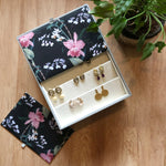 Nocturnal Bloom Set of 3 Jewellery Trays