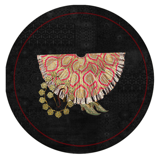 Royal Skirt Trivet