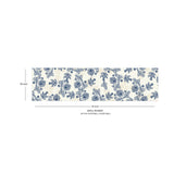 Blue Pottery Chintz Cotton Table Runner