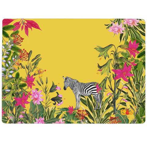 Tropical Forest - Zebra Tablemat