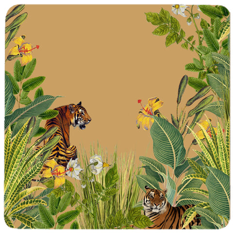 Tropical Forest - Tiger Trivet