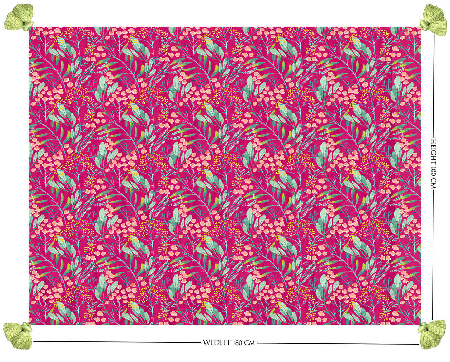 Blushing Meadow Sarong