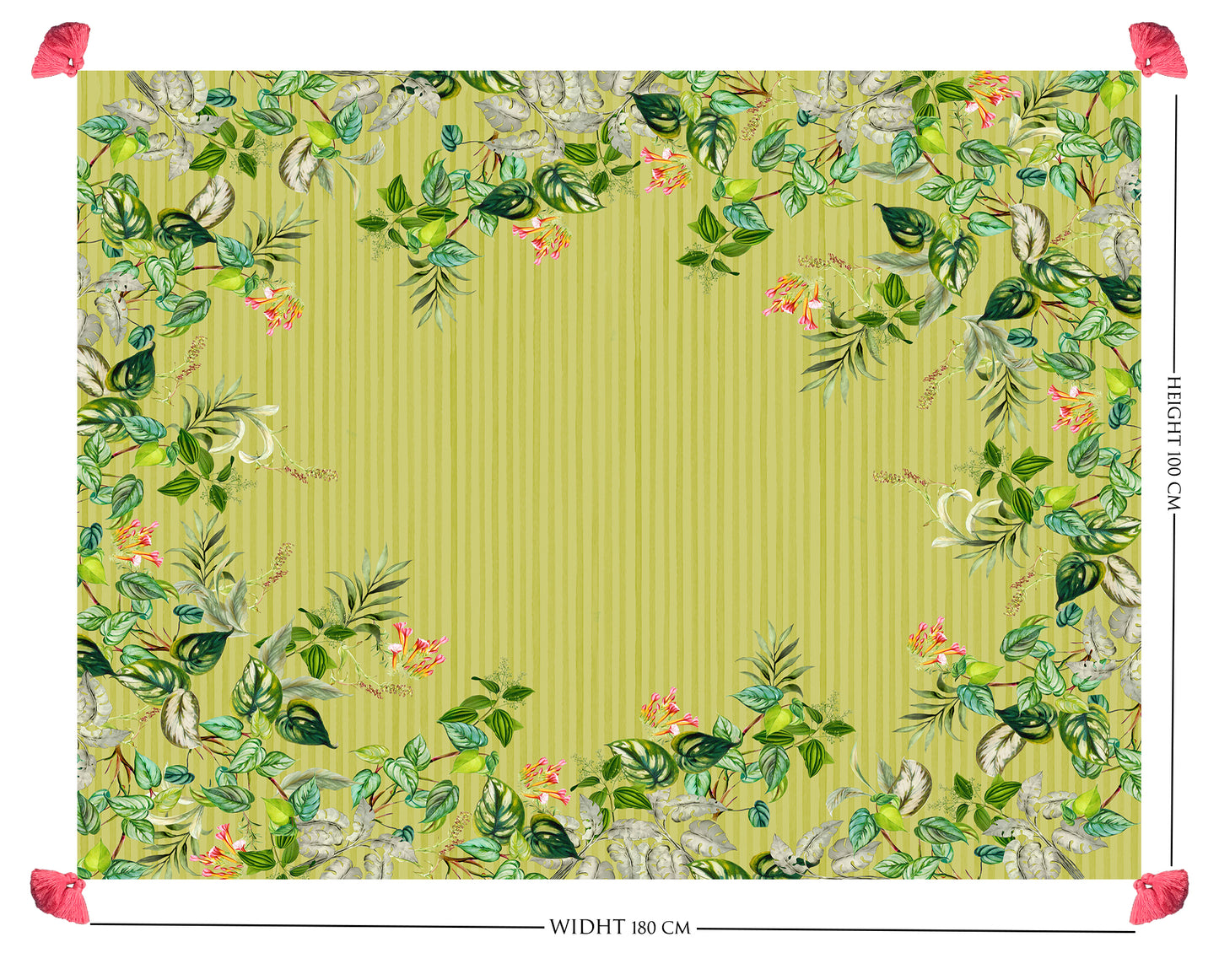 Mint Foliage Sarong