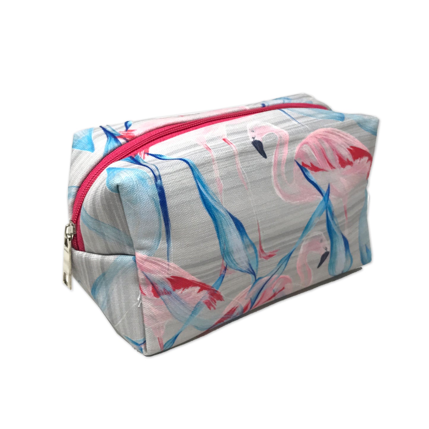 Blushing Flamingos Travel Pouch