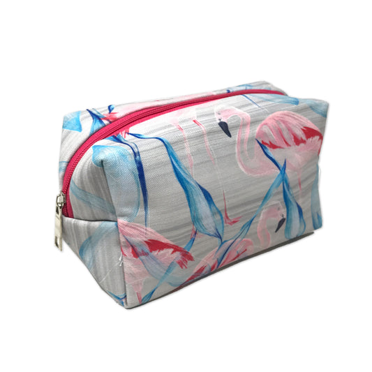 Blushing Flamingos Travel Pouch