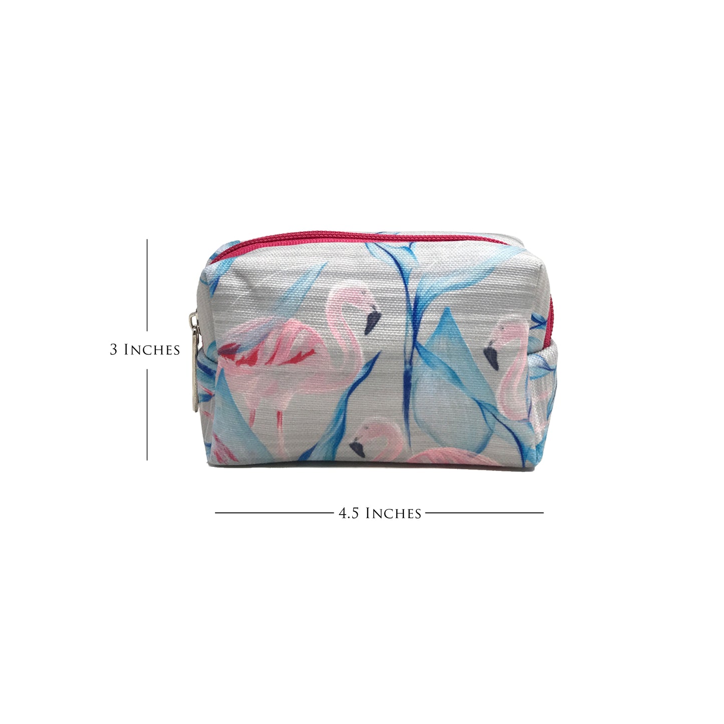 Blushing Flamingos Travel Pouch