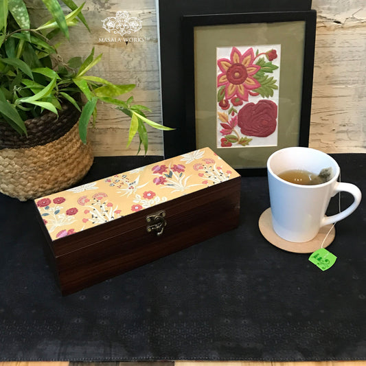 Chintz Garden Tea Box