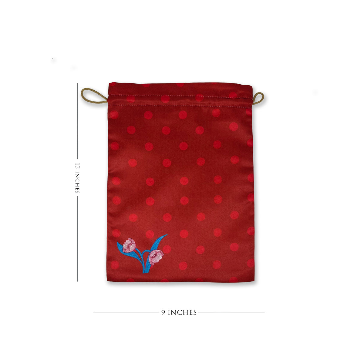 Bloom & Dot Drawstring Pouches