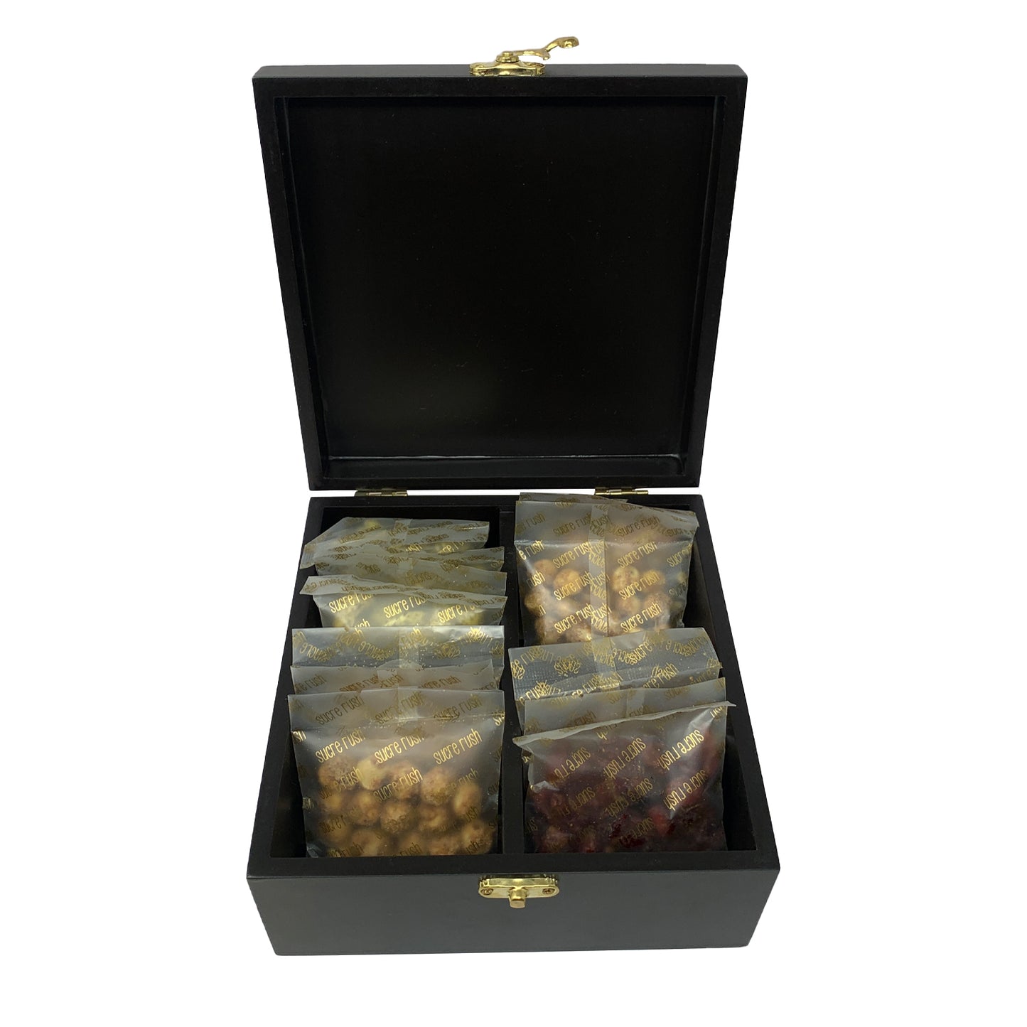 Blush-Kissed Blooms Square Tea Box