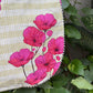 Poppy Rush Oval Tote Bag