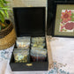 Blush-Kissed Blooms Square Tea Box