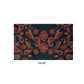 Black Paisley Fabric Tissue Box Cover