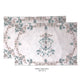 Pale Florids Fabric Table mats (2 sets-4 pcs in stock)