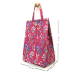 Fuchsia Blossom Shoe Bag