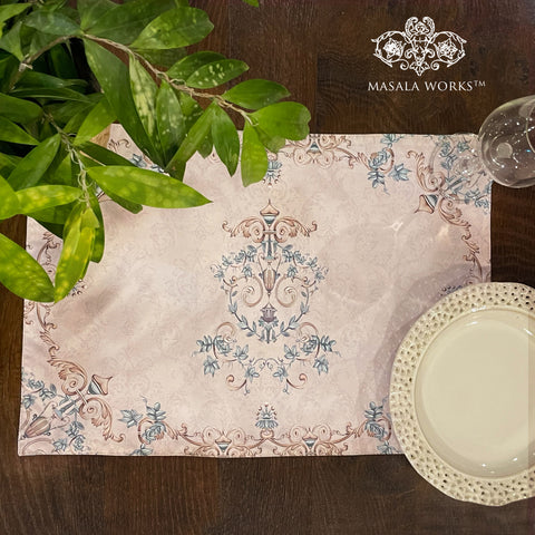 Pale Florids Fabric Table mats (set of 2)
