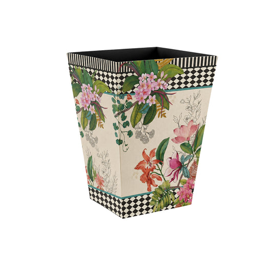 Monochrome Meadow Dustbin Small