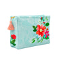 Whispering Blooms Square Pouch - Large