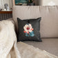 Midnight Magnolia Cushion Cover Small