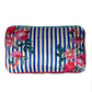 Stripes & Petal Lingerie Bag