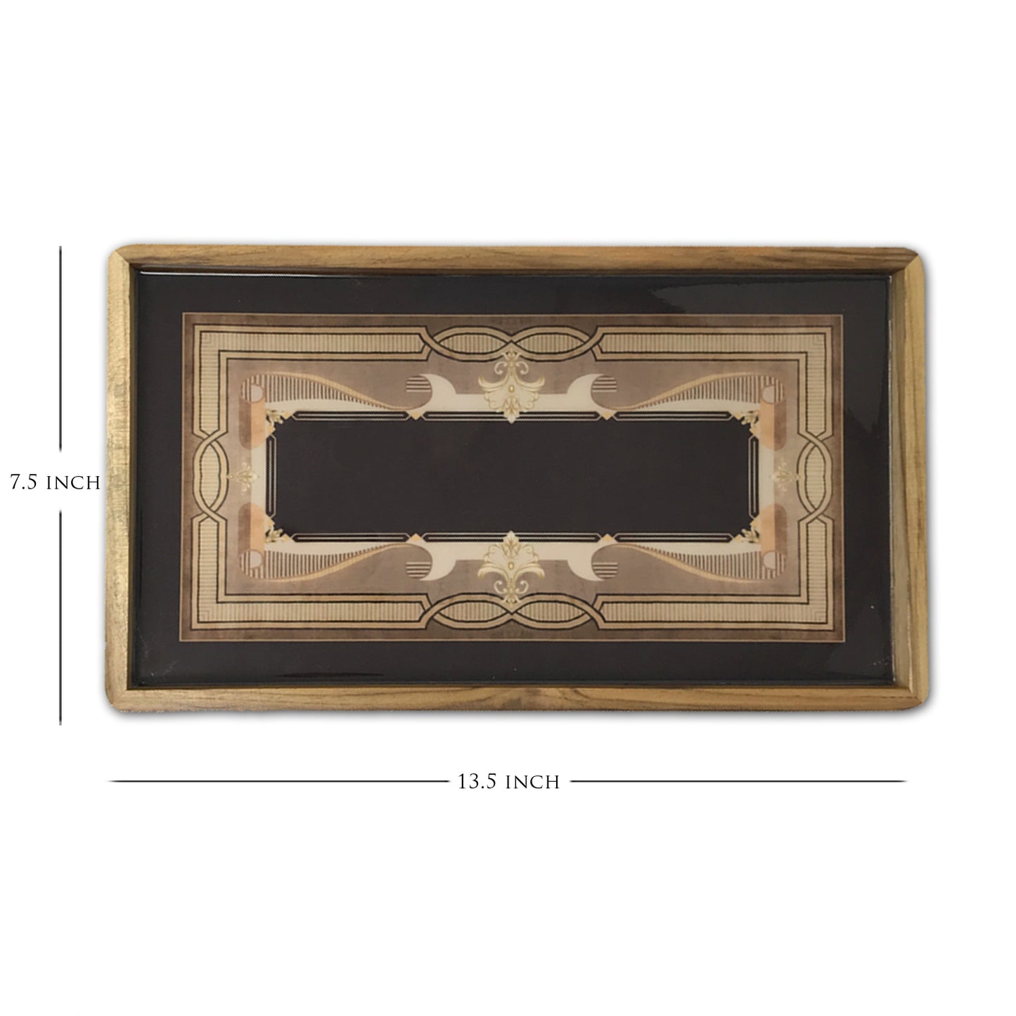 Coco Grunge Enamel Medium Tray