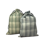 Free Checks Drawstring Pouches
