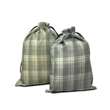 Free Checks Drawstring Pouches