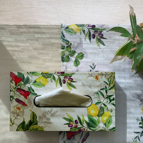 Lemon Lush Tissue Box