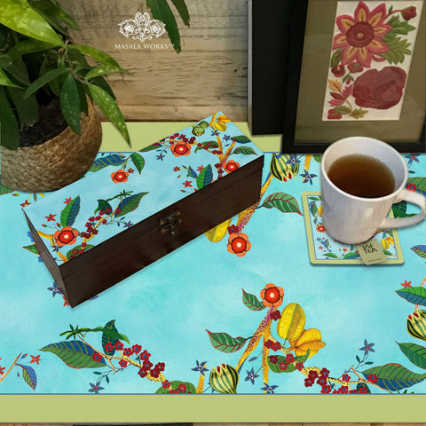 Tropical Fruit Canopy Tea Box