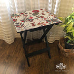 Botanical Chintz Folding Table