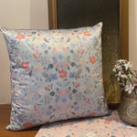 Pale Blossom Blue Cushion cover