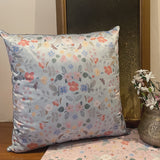 Pale Blossom Blue Cushion cover