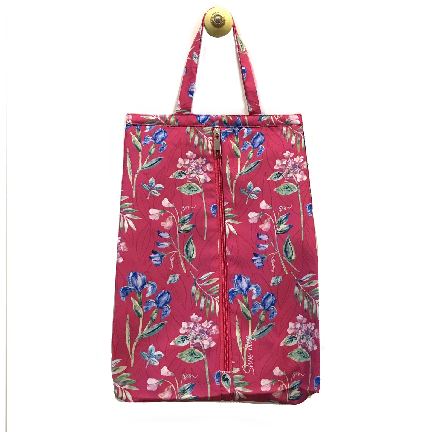 Fuchsia Blossom Shoe Bag