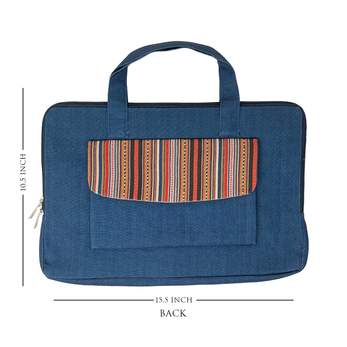 Blue Stripes Laptop Sleeve