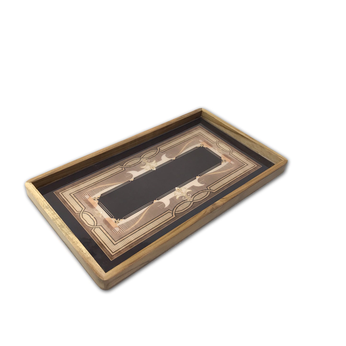 Coco Grunge Enamel Medium Tray