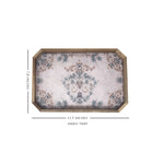 Pale Florids Wooden Tray Set
