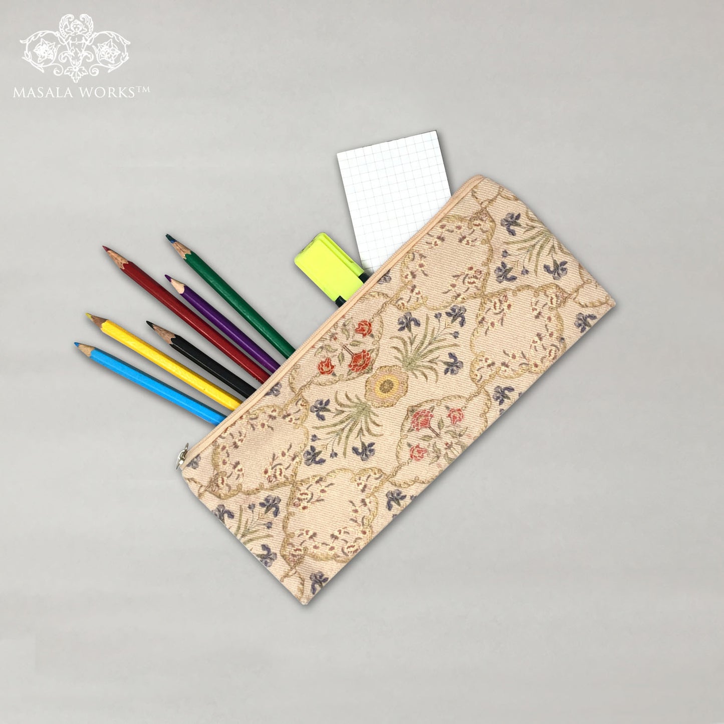Floral Blush Pouch