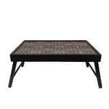 Classic Ikat Folding Bed Tray