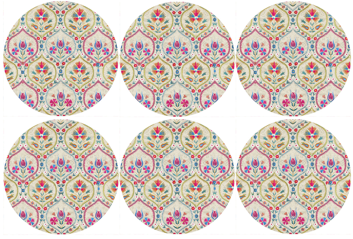 Suzani Jaal  Coasters