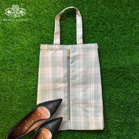 Checks Shoe Bag