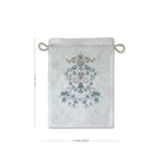 Pale Florids Drawstring Pouches