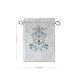 Pale Florids Drawstring Pouches