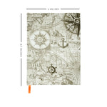 Nautical Map Diary