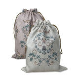Pale Florids Drawstring Pouches