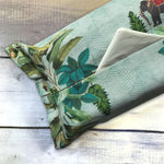 Tropical Elephant Fabric Tissue Box Cover