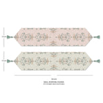 Pale Florids Reversible Table Runner