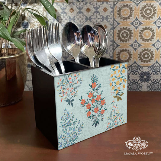 Floral Bushes Utility Holder