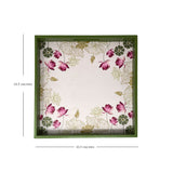 Lotus Garden Square Tray